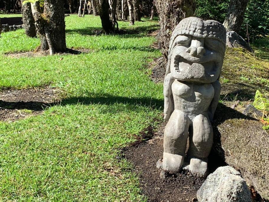 Hau'Oli Place Tiki Cottage In Volcano Exterior foto